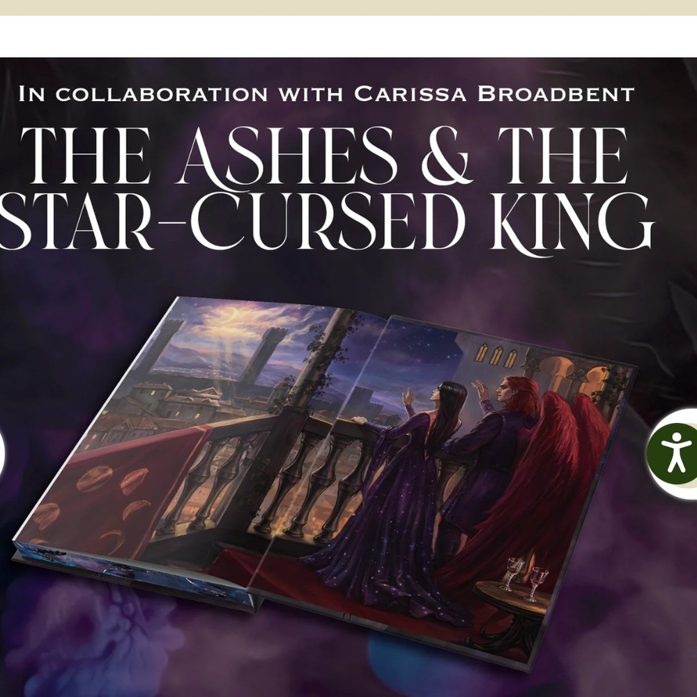 NEW CROWNS OF NYAXIA ASHES AND THE STAR CURSED KING EXCLUSIVE LUXE EDITION - Picture 9 of 11
